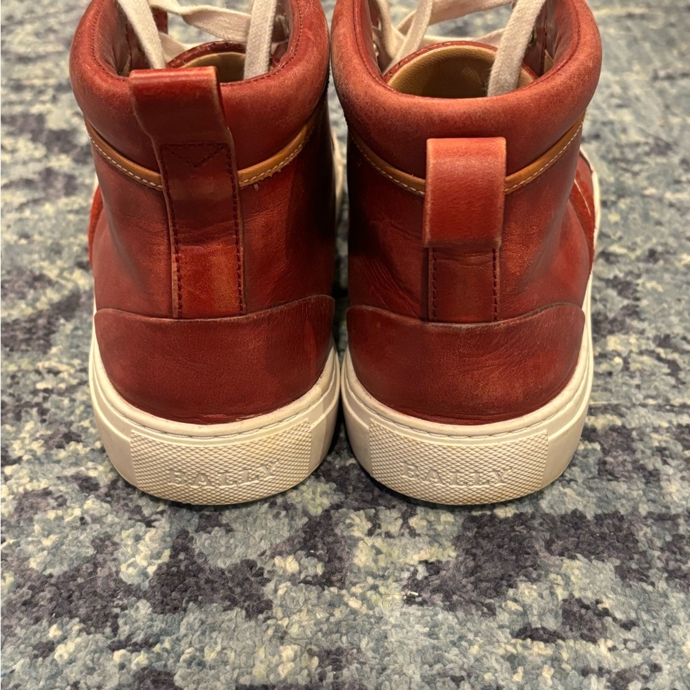 Bally Hightop Leather Sneakers - Picture 2 of 12